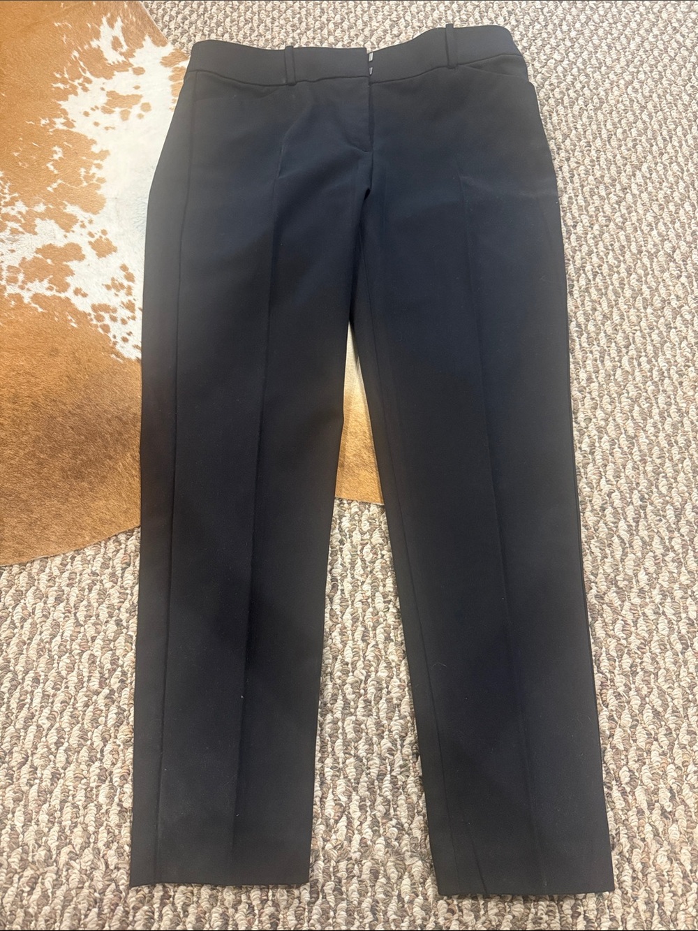 LOFT Black Cropped Dress Pants - Women's Ankle Length